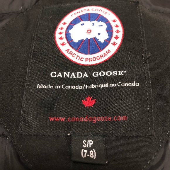 Canada Goose Youth Britannia Parka Kid Kids Girl Girls Small 7-8 - Picture 4 of 10